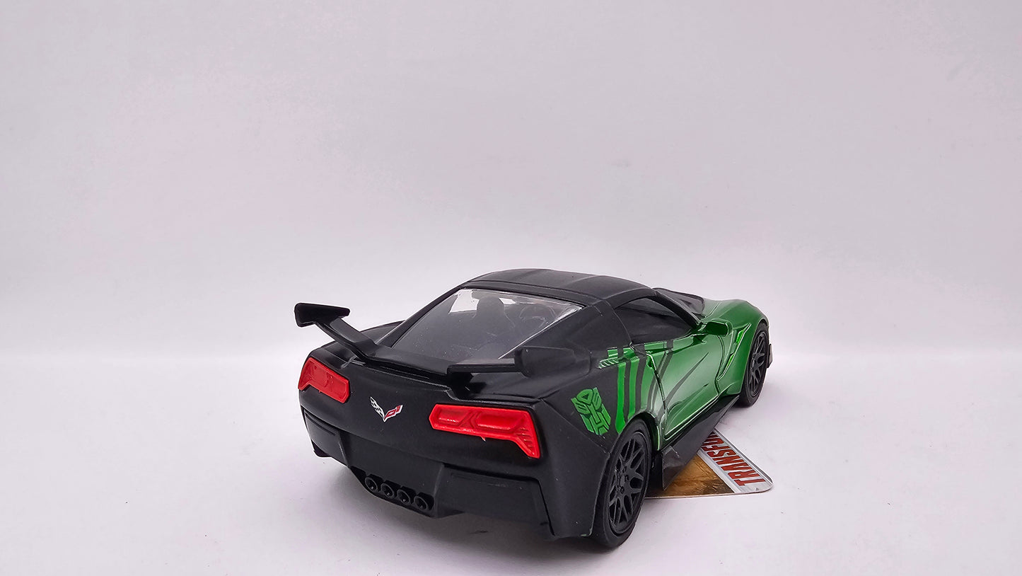 Chevrolet Corvette 2016 "Crosshairs" - Transformers 5 - Escala 1/32 - Jada