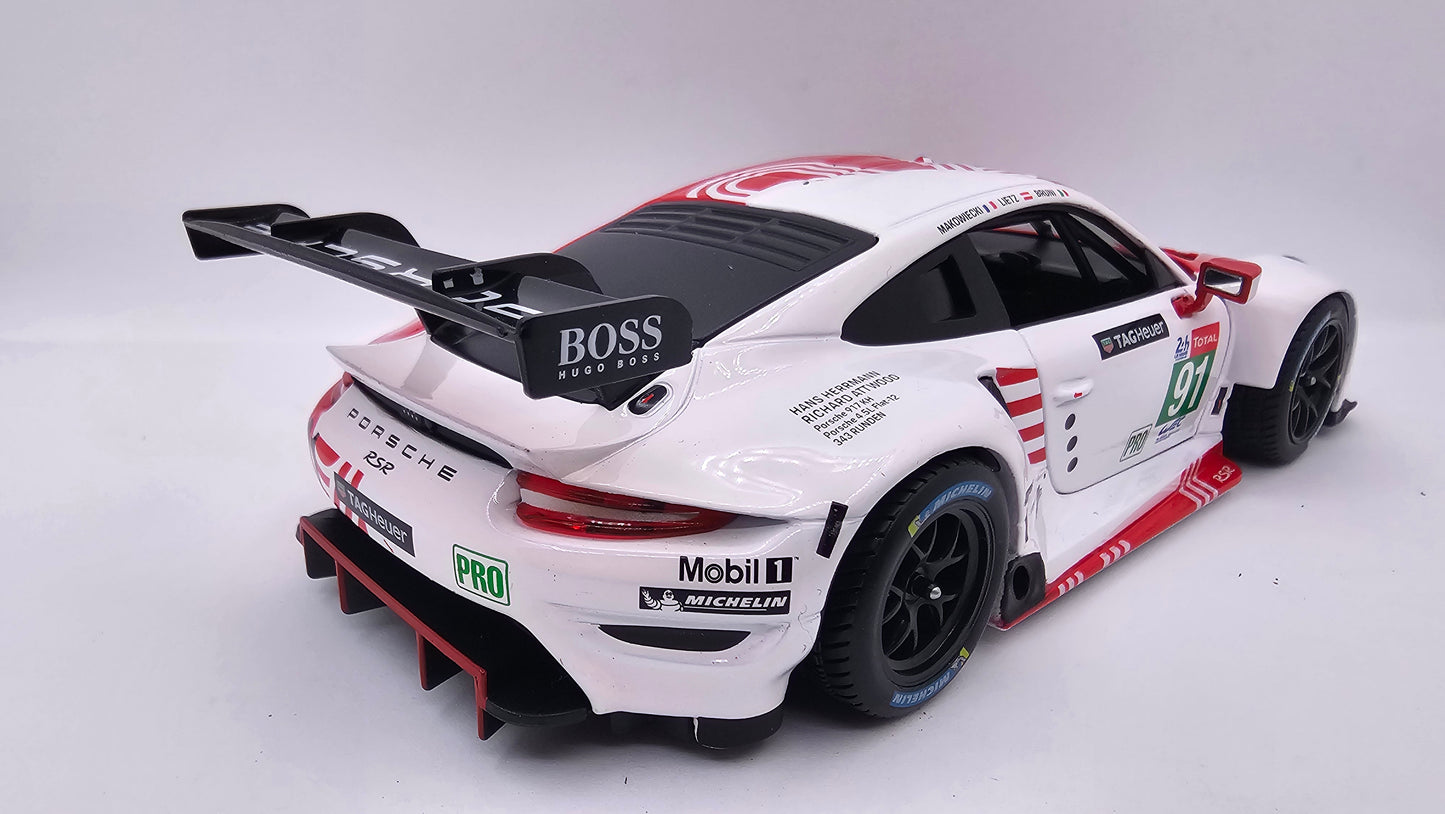 Porsche 911 RSR - Escala 1/24 - BURAGO (sin caja)