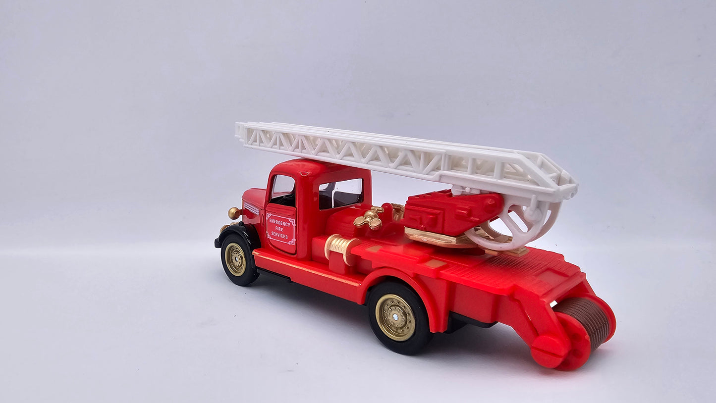 Camion de Bomberos Clasico - Escala 1/38 - GOKI - (Sin Caja)