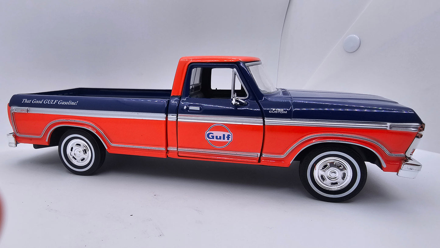 Ford F-150 1979 Custom GULF - Escala 1/24 - Motormax (sin caja)