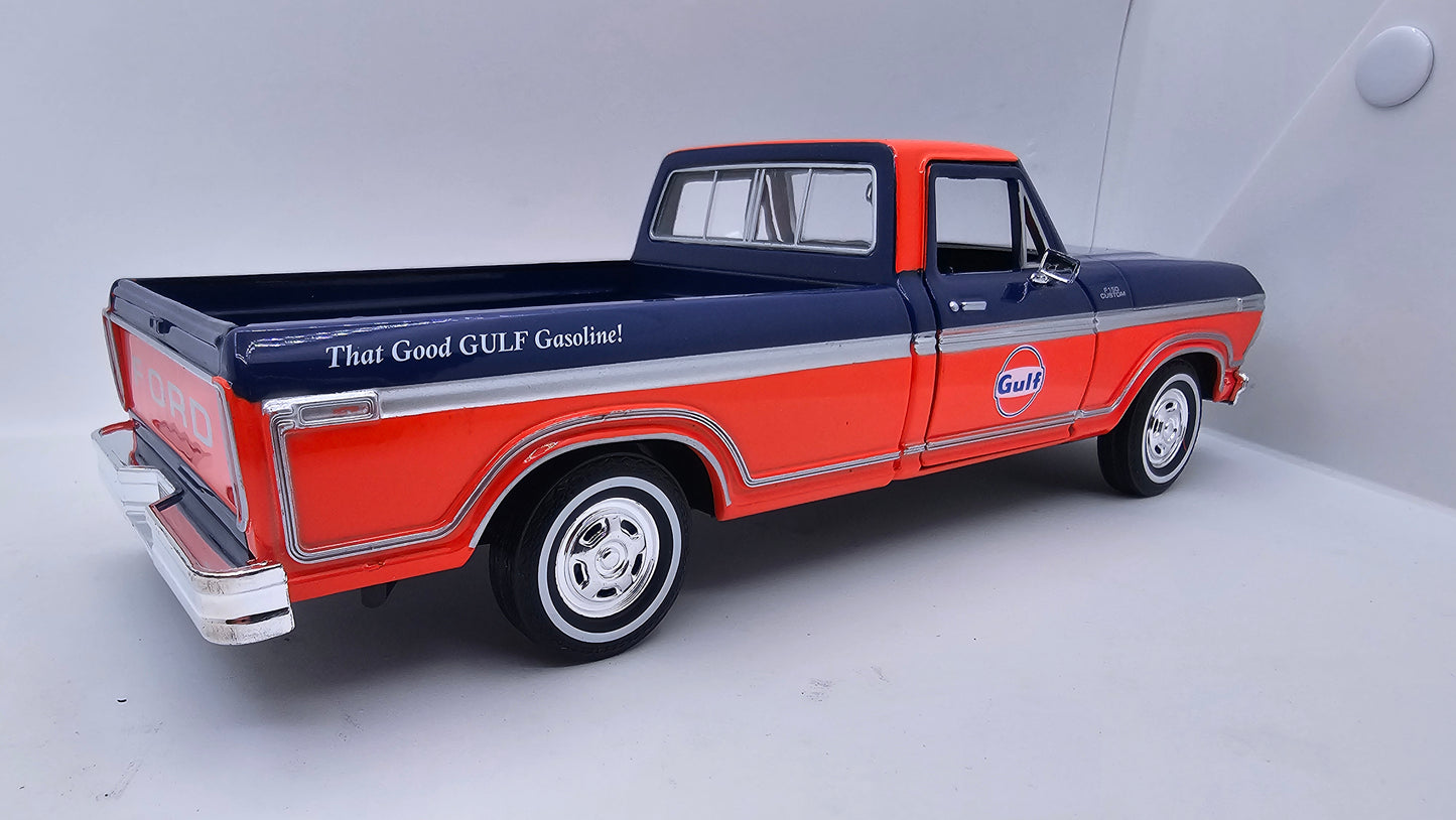 Ford F-150 1979 Custom GULF - Escala 1/24 - Motormax (sin caja)