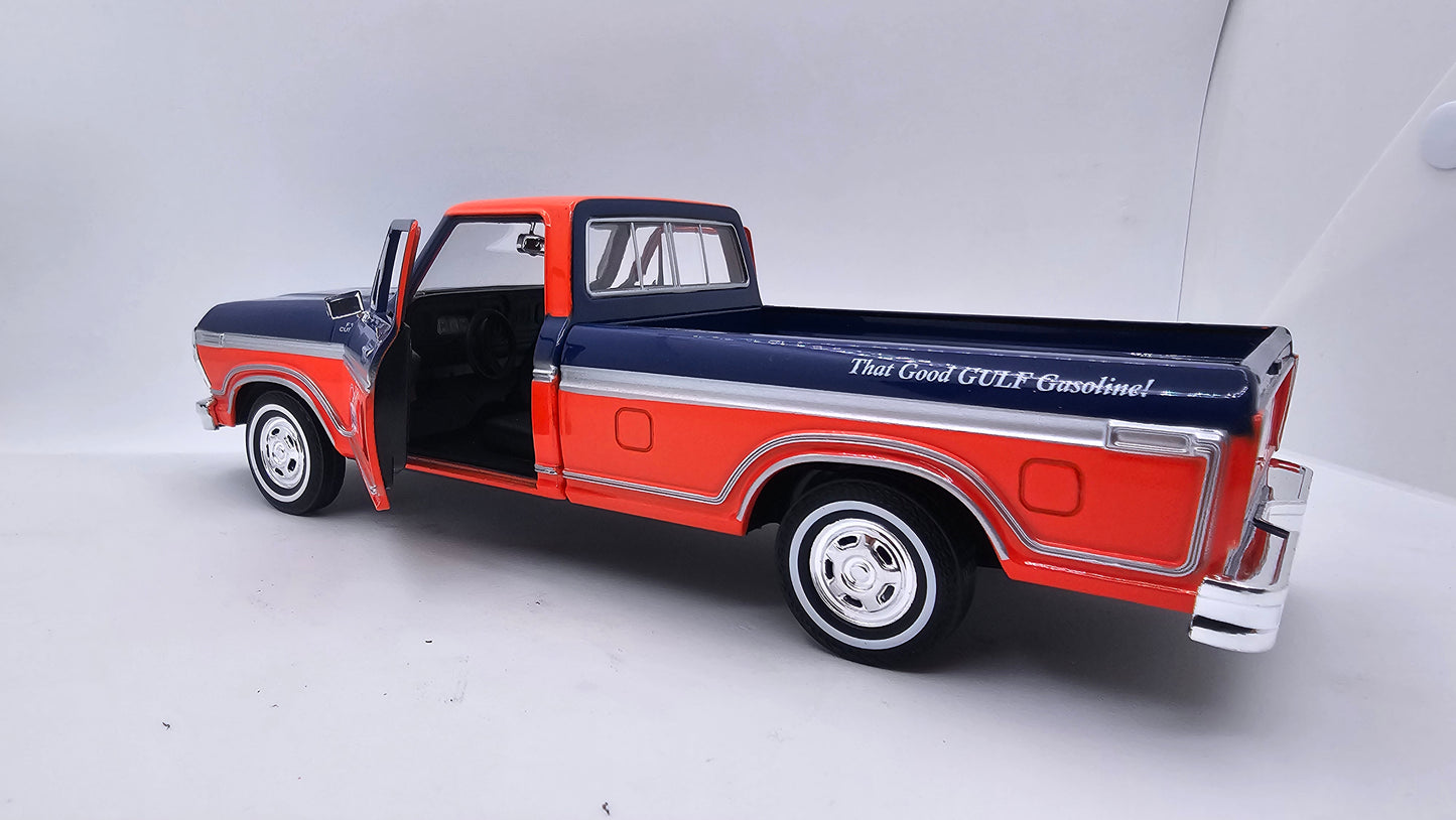 Ford F-150 1979 Custom GULF - Escala 1/24 - Motormax (sin caja)