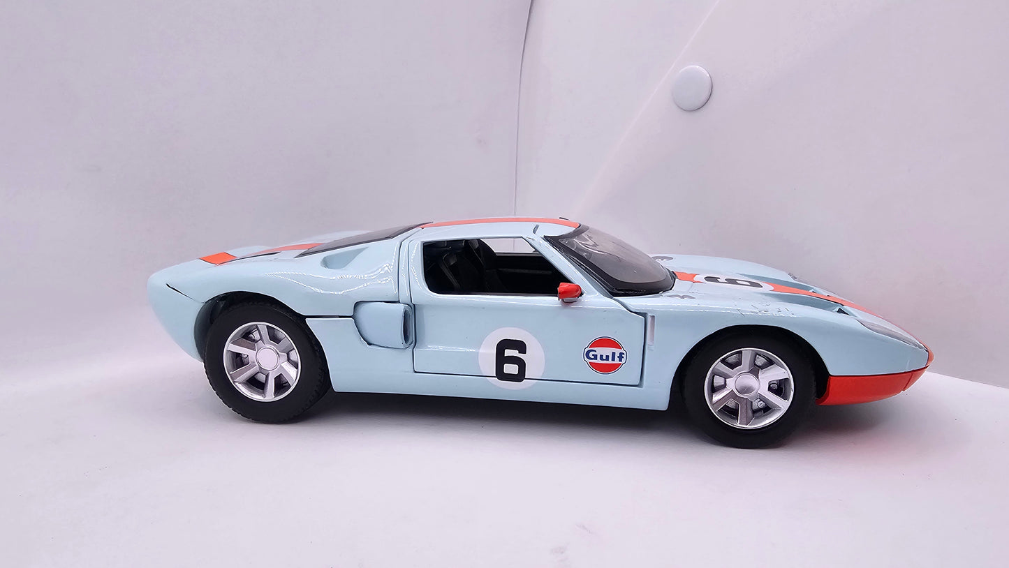 Ford GT Concept GULF - Escala 1/24 - Motormax (sin caja)