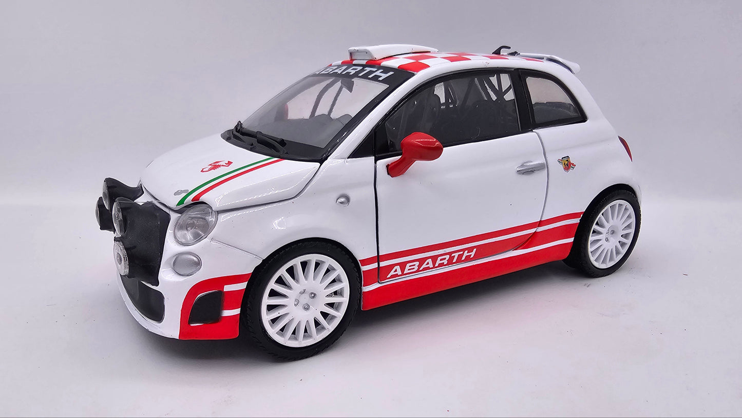 Fiat 500 R3T ABARTH - Escala 1/24 - Motormax (sin caja)