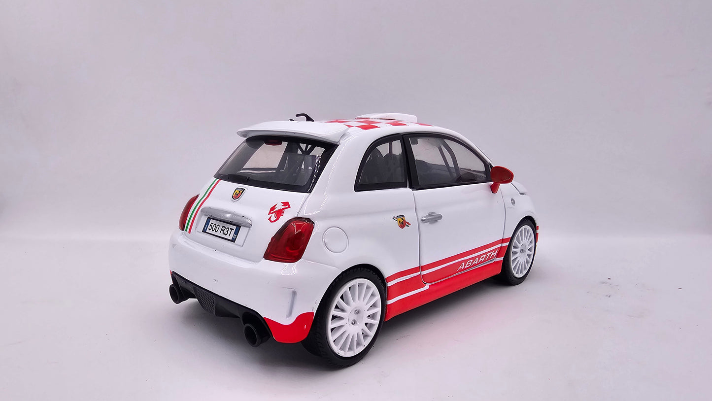 Fiat 500 R3T ABARTH - Escala 1/24 - Motormax (sin caja)