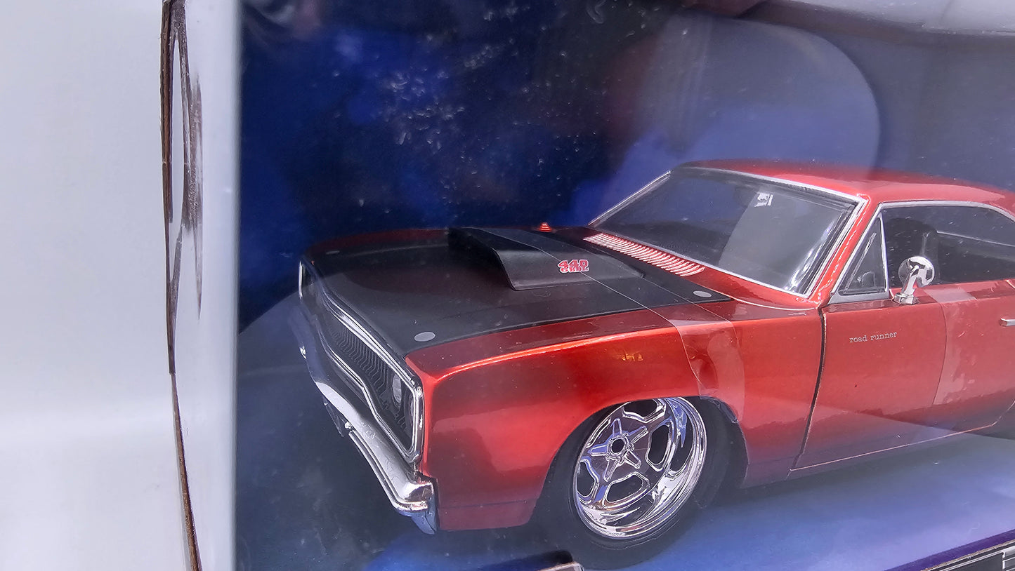 Plymouth Road Runner de Dominic Toretto - "RAPIDOS Y FURIOSOS 7" - Escala 1/24 - Jada