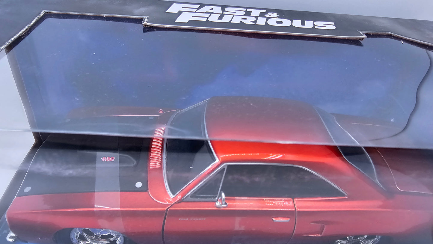 Plymouth Road Runner de Dominic Toretto - "RAPIDOS Y FURIOSOS 7" - Escala 1/24 - Jada