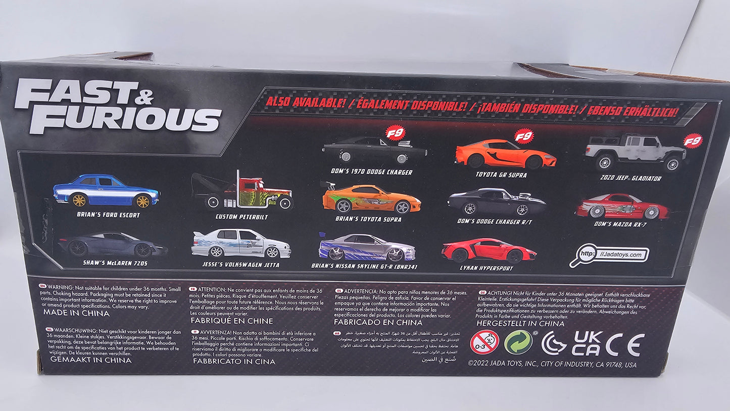Plymouth Road Runner de Dominic Toretto - "RAPIDOS Y FURIOSOS 7" - Escala 1/24 - Jada