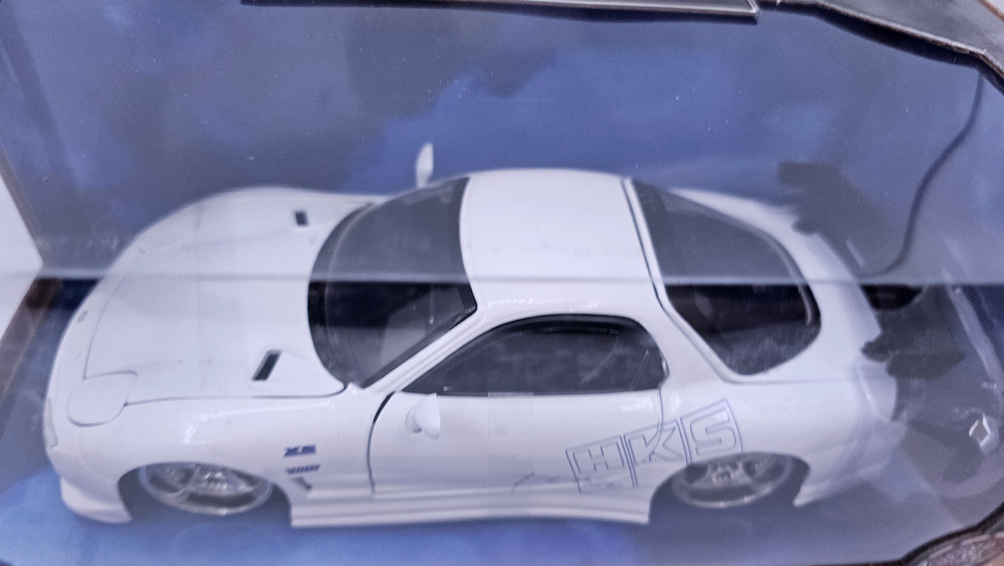 Mazda RX-7 1993 de Edwin - "Rápido y Furioso" - Escala 1/24 - Jada