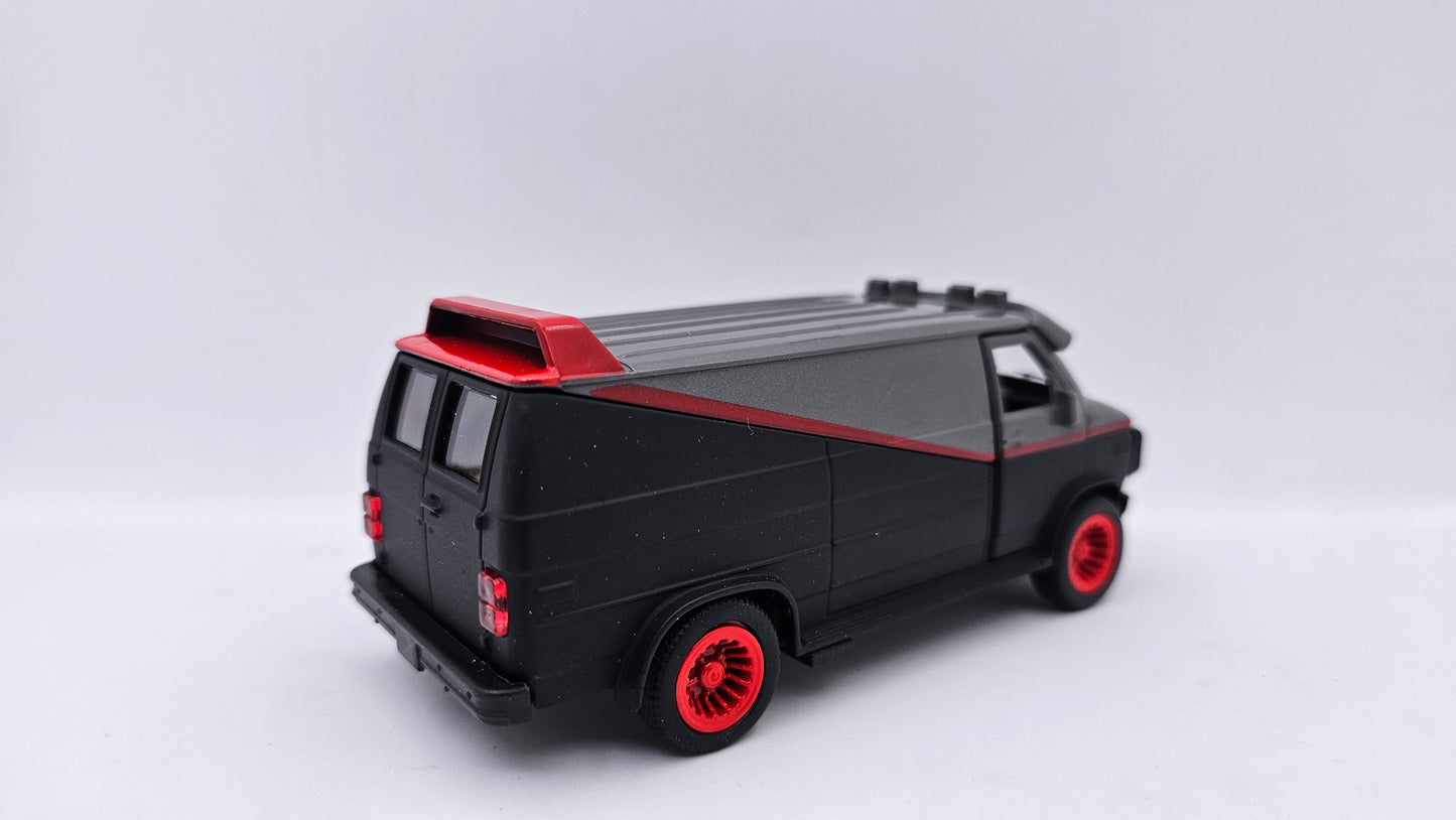 GMC Vandura Van Brigada A - Escala 1/48 - Die Cast Metal Car