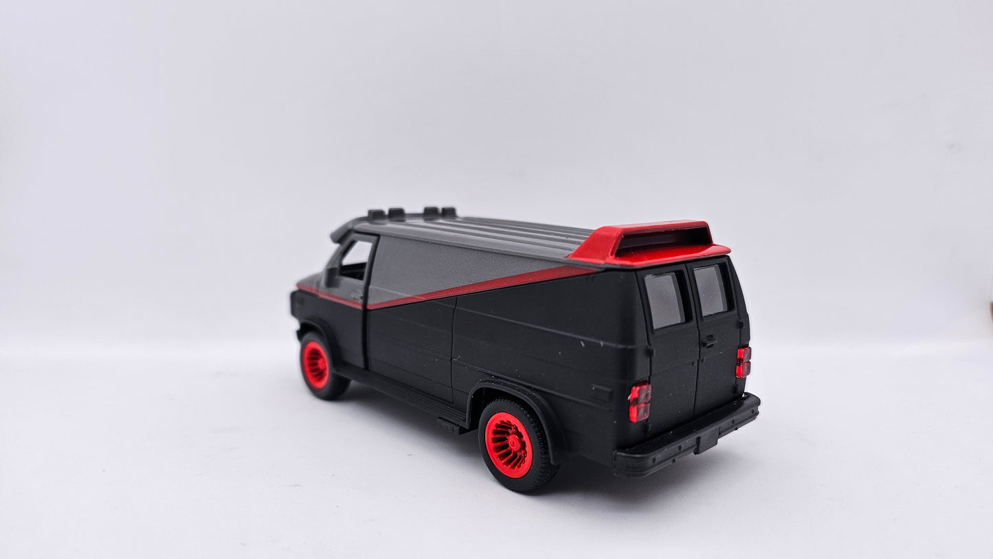 GMC Vandura Van Brigada A - Escala 1/48 - Die Cast Metal Car