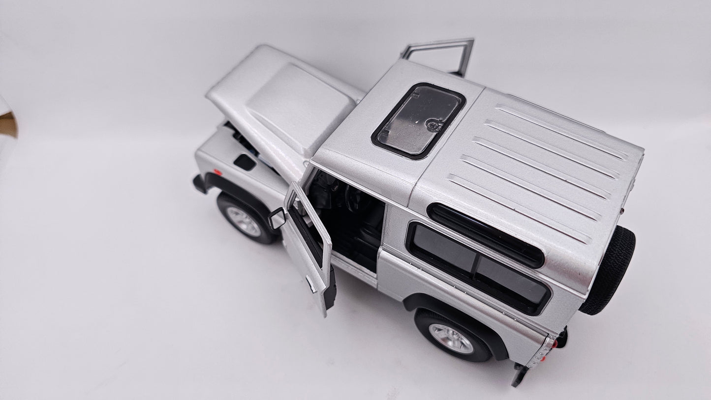 Land Rover Defender - Escala 1/24 - Welly (sin caja)