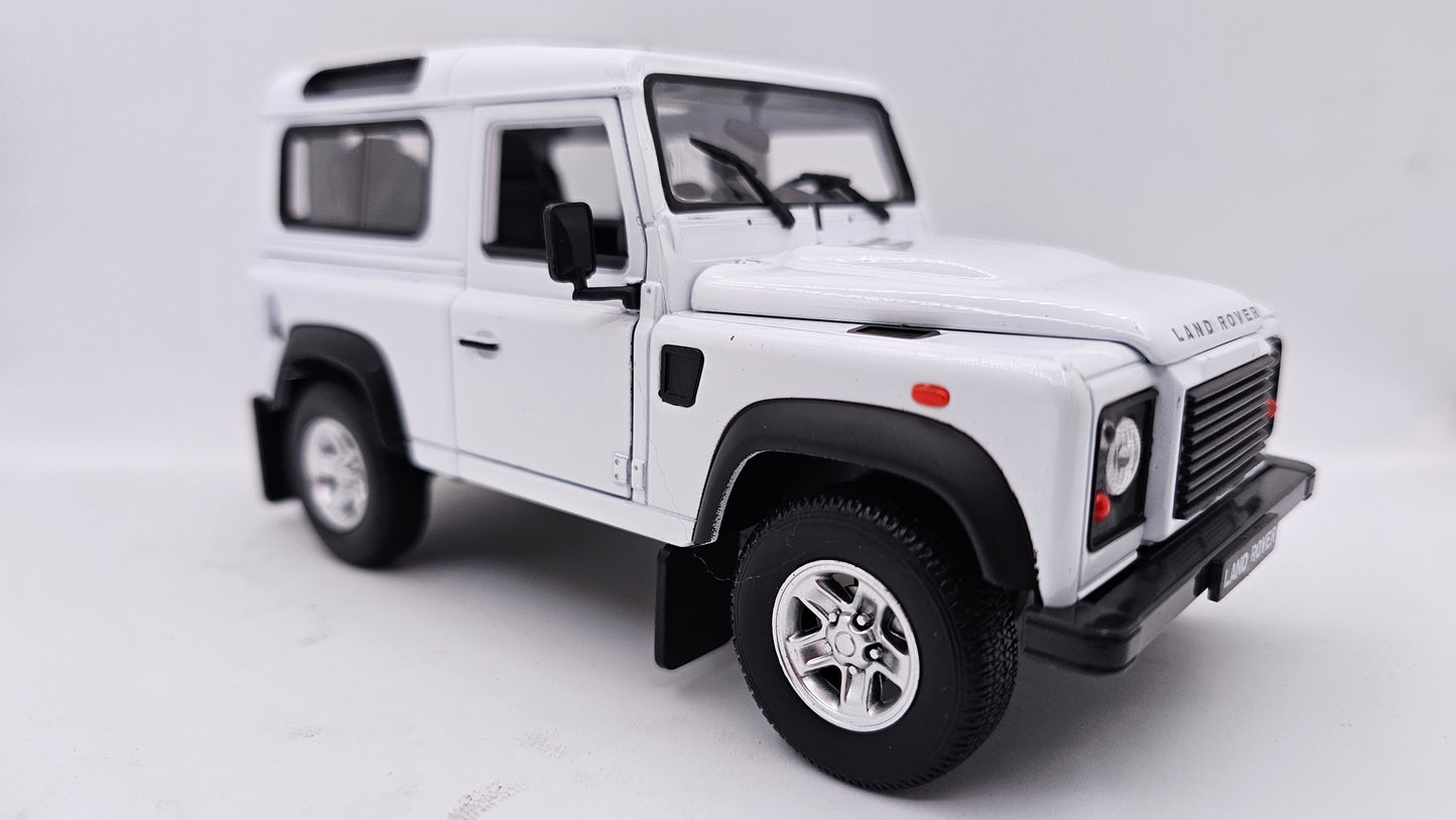 Land Rover Defender - Escala 1/24 - Welly (sin caja)