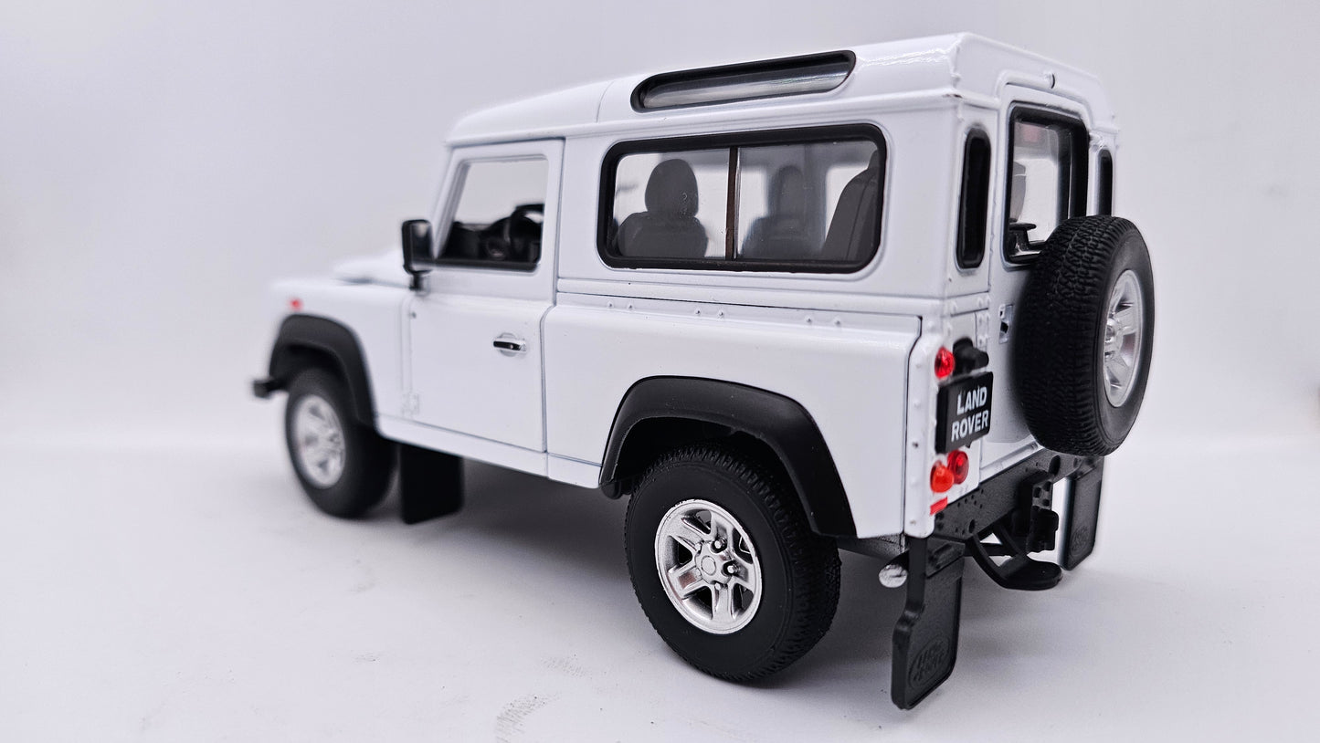 Land Rover Defender - Escala 1/24 - Welly (sin caja)