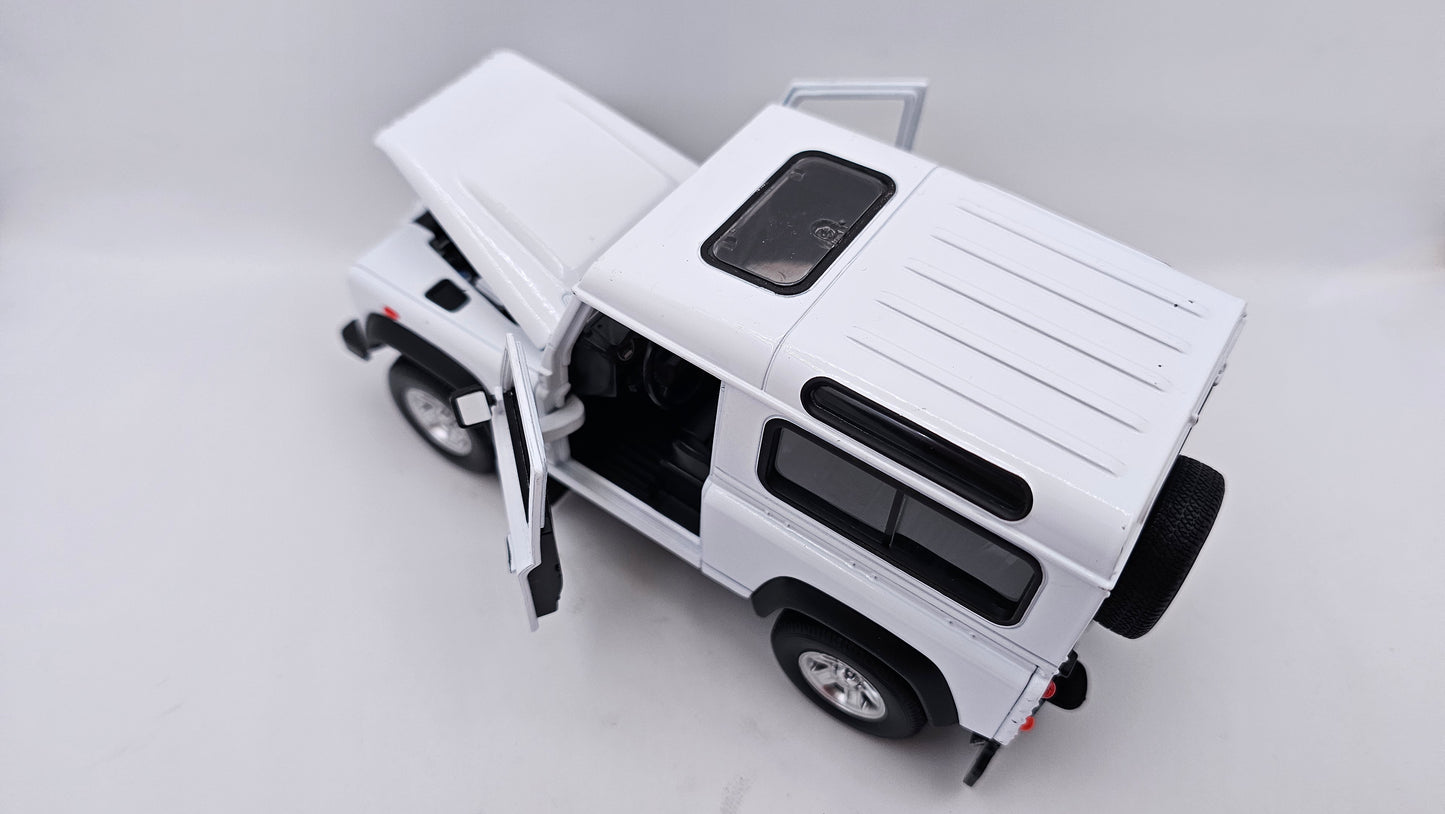 Land Rover Defender - Escala 1/24 - Welly (sin caja)