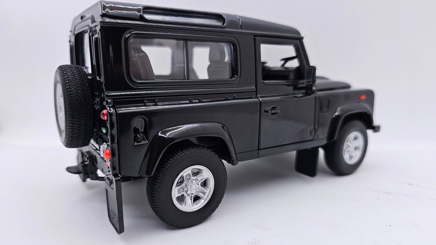 Land Rover Defender - Escala 1/24 - Welly (sin caja)