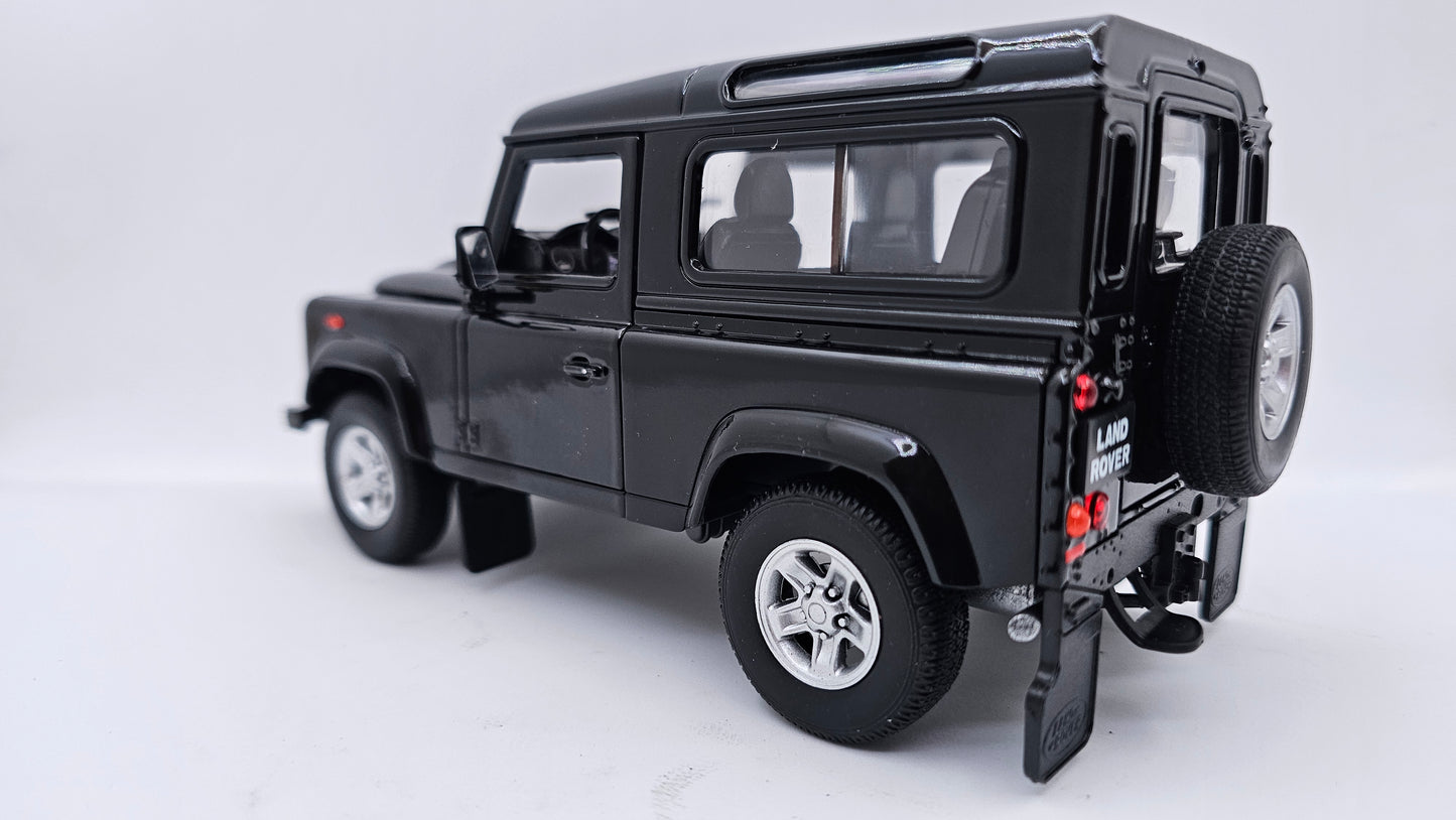 Land Rover Defender - Escala 1/24 - Welly (sin caja)
