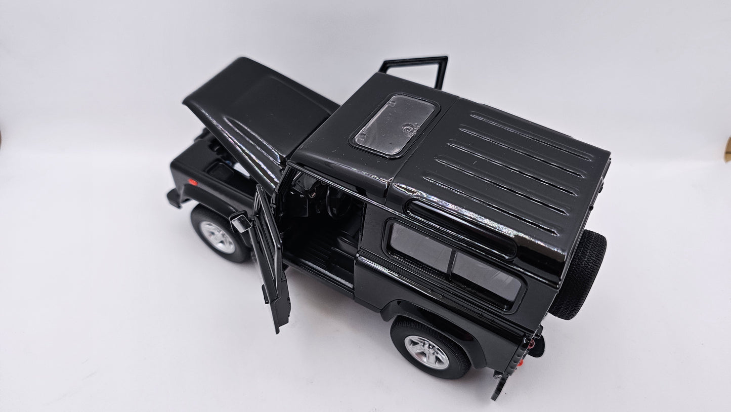 Land Rover Defender - Escala 1/24 - Welly (sin caja)