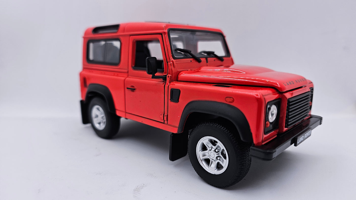 Land Rover Defender - Escala 1/24 - Welly (sin caja)