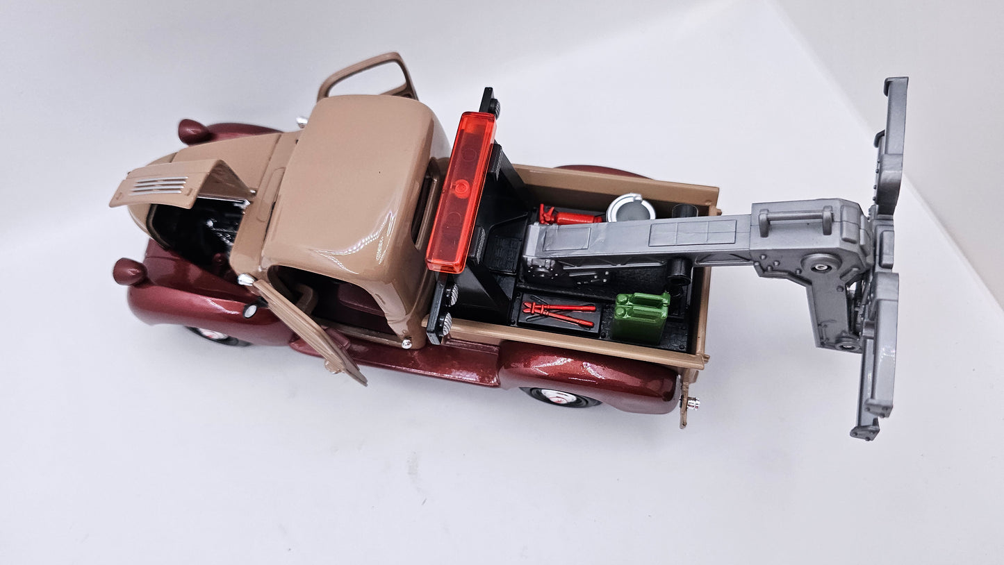 Plymouth Truck 1941 Grúa - Escala 1/24 - Motormax (sin caja)