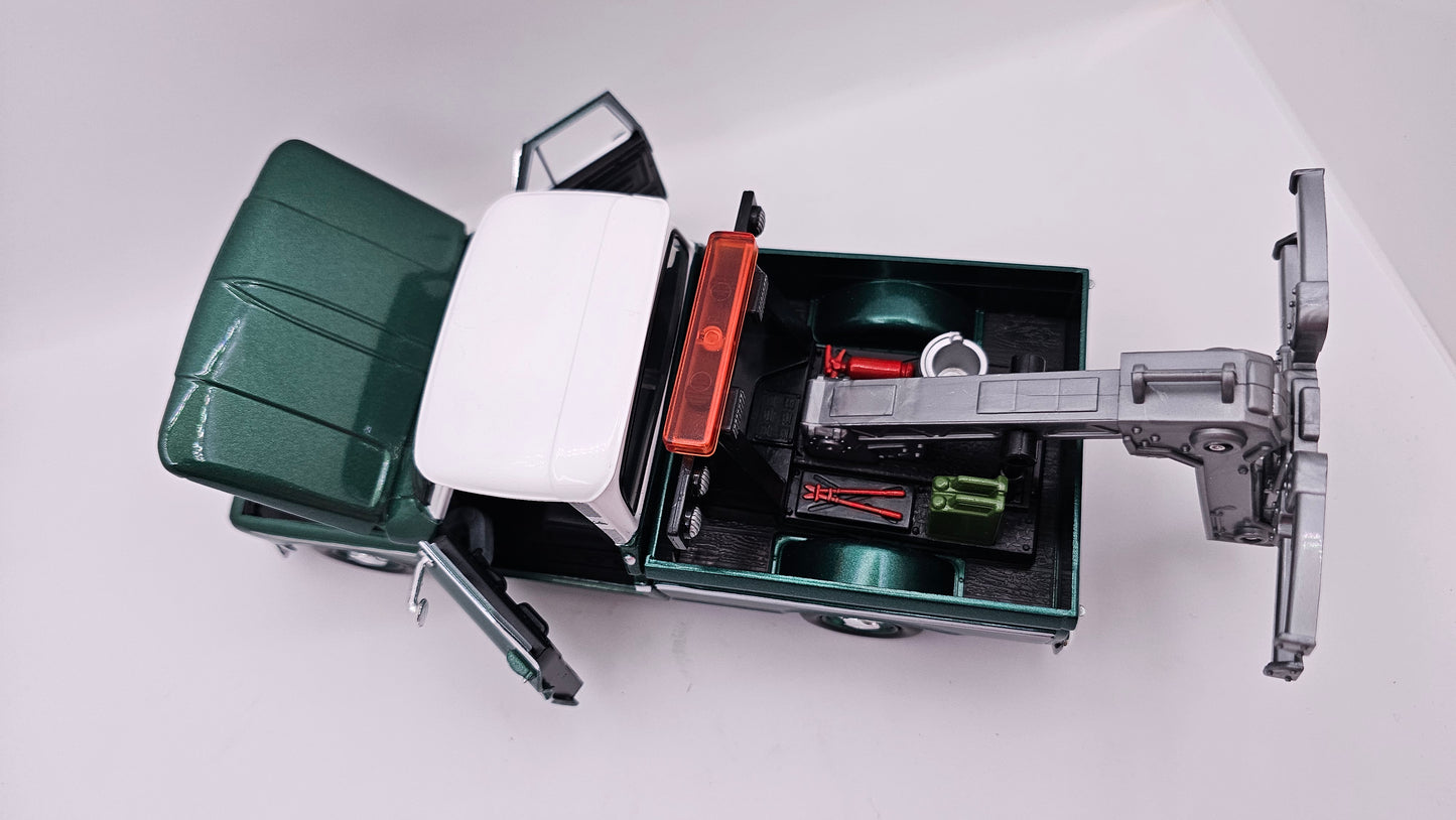Chevy C10 Pick Up 1966 Grúa - Escala 1/24 - Motormax (sin caja)