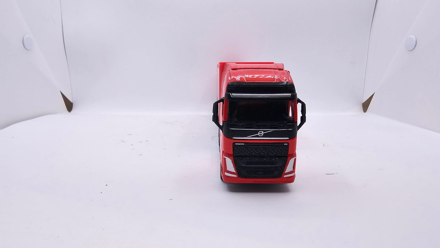 Camion Furgon Volvo FH - Escala 1/64 - Welly - (Sin Caja)