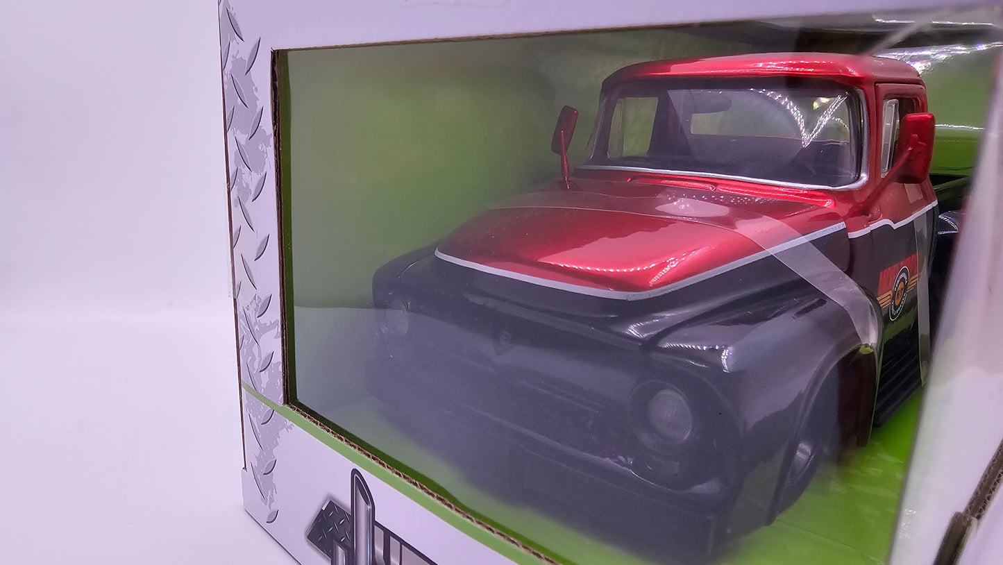 Ford F-100 Pick Up 1956 Custom "Mickey Thompson" - Escala 1/24 - Jada