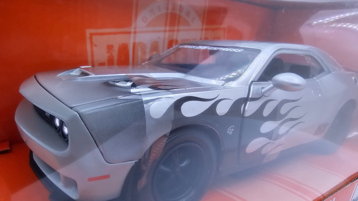 Dodge Challenger SRT HELLCAT 2015 Custom - Escala 1/24 - Jada