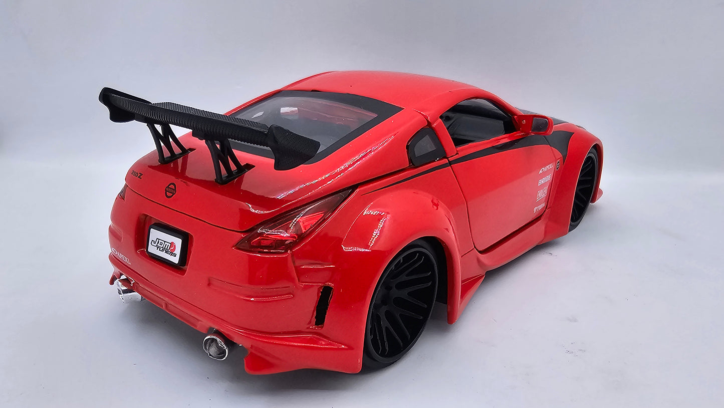 Nissan 350Z (Z33) 2003 - Escala 1/24 - Jada (sin caja)