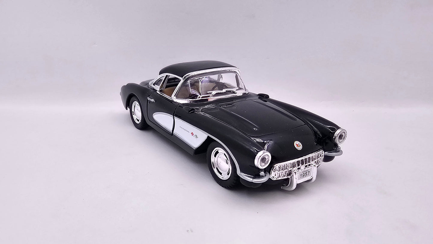 Chevrolet Corvette 1957 - Escala 1/34 - Kinsmart - (Sin caja)
