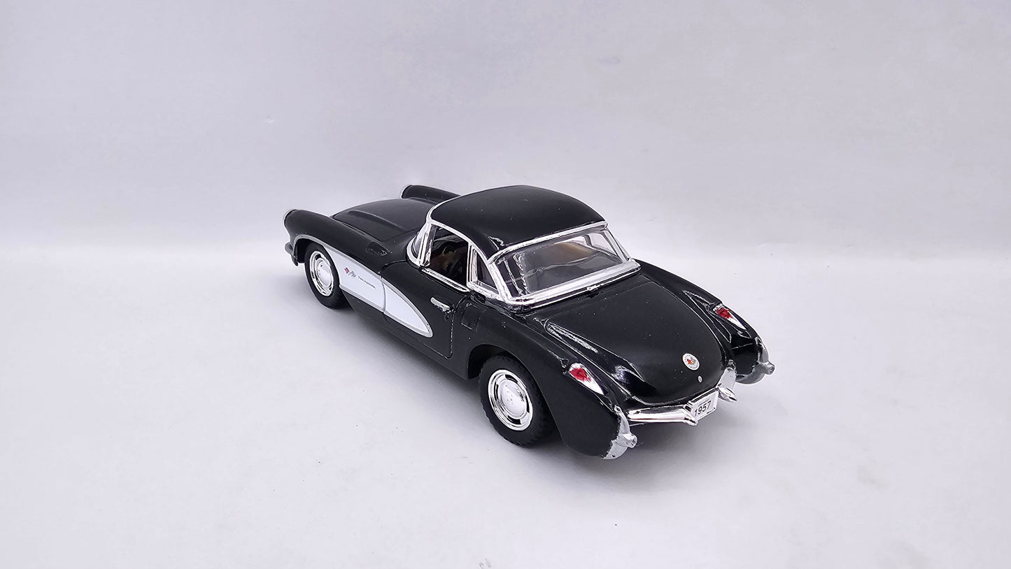 Chevrolet Corvette 1957 - Escala 1/34 - Kinsmart - (Sin caja)