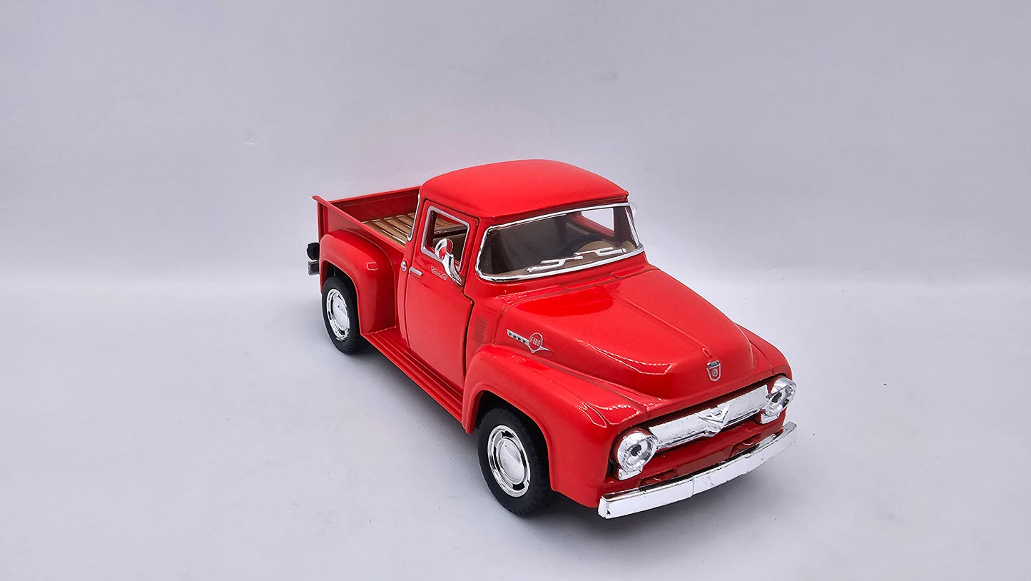 Ford F-100 Pickup 1956 - Escala 1/38- Kinsmart - (Sin caja)