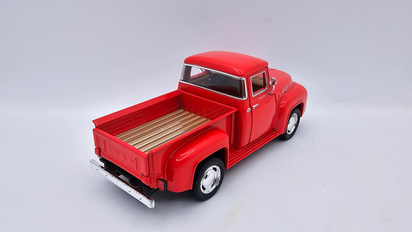 Ford F-100 Pickup 1956 - Escala 1/38- Kinsmart - (Sin caja)