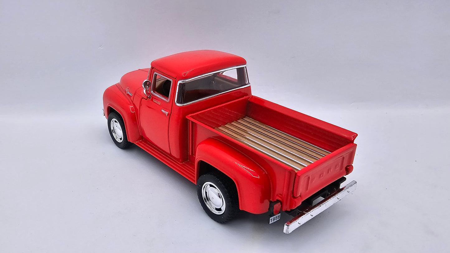 Ford F-100 Pickup 1956 - Escala 1/38- Kinsmart - (Sin caja)
