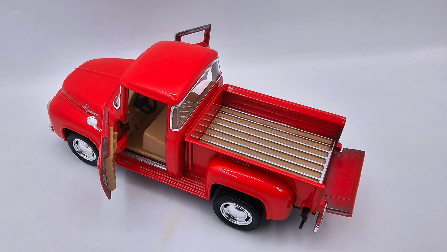 Ford F-100 Pickup 1956 - Escala 1/38- Kinsmart - (Sin caja)