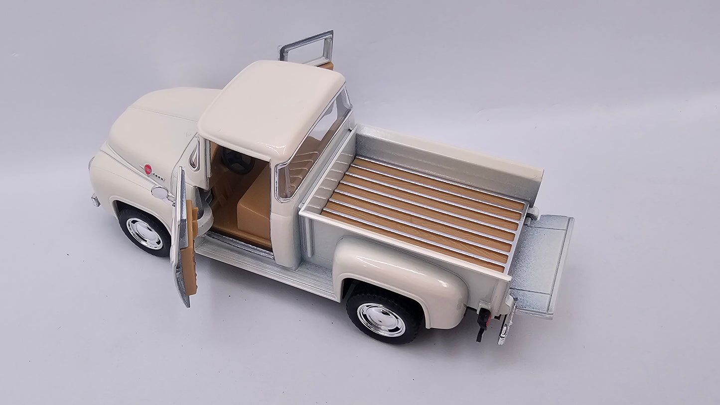 Ford F-100 Pickup 1956 - Escala 1/38- Kinsmart - (Sin caja)