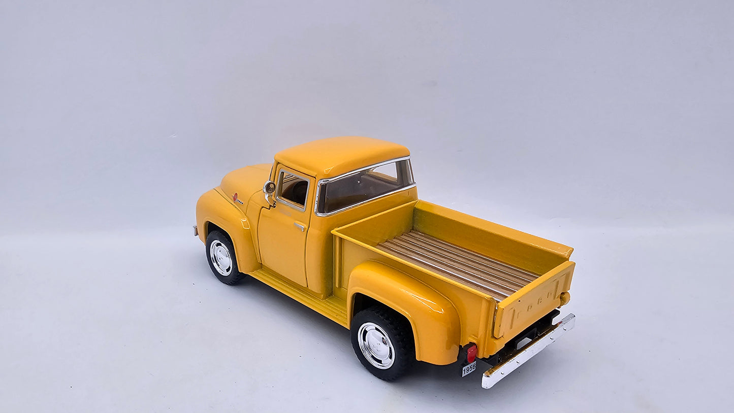 Ford F-100 Pickup 1956 - Escala 1/38- Kinsmart - (Sin caja)