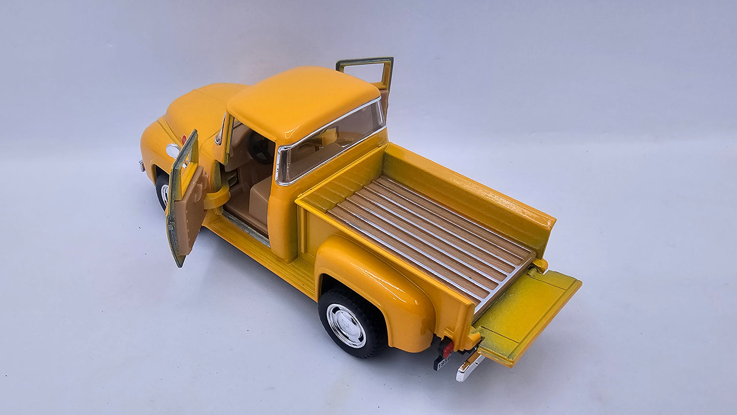 Ford F-100 Pickup 1956 - Escala 1/38- Kinsmart - (Sin caja)