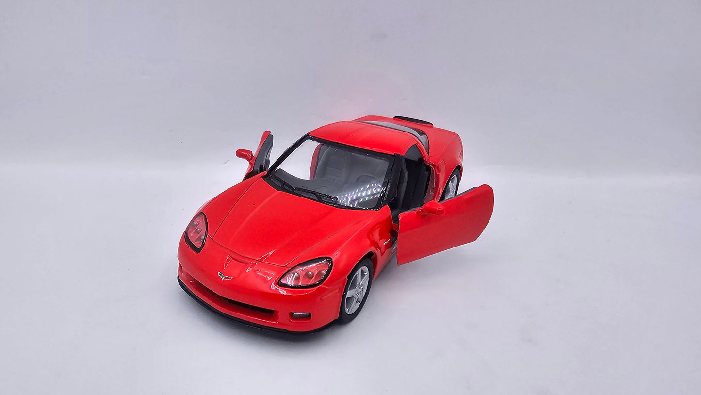Chevrolet Corvette C6 Z06- Escala 1/36 - Kinsmart - (Sin caja)