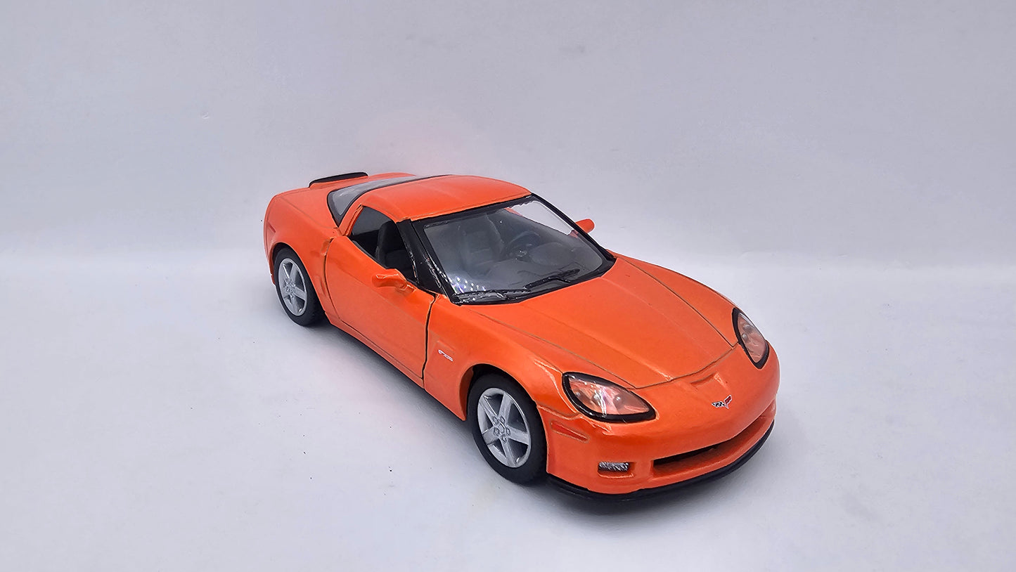 Chevrolet Corvette C6 Z06- Escala 1/36 - Kinsmart - (Sin caja)