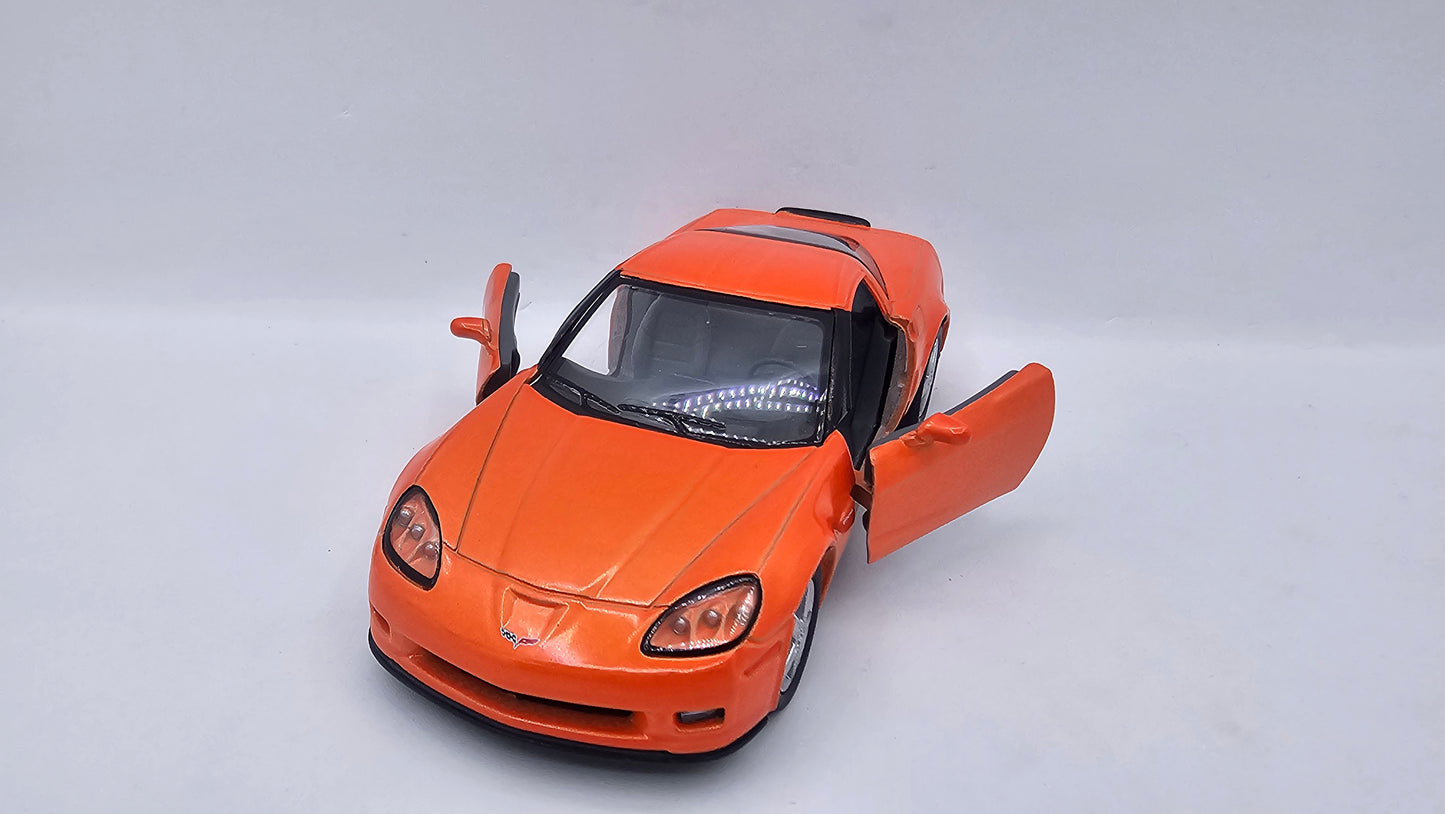 Chevrolet Corvette C6 Z06- Escala 1/36 - Kinsmart - (Sin caja)