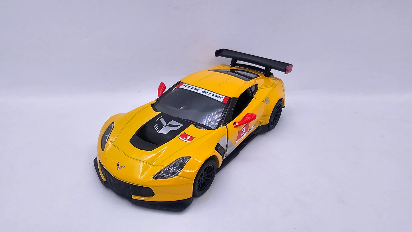 Chevrolet Corvette C7 R 2016 - Escala 1/36 - Kinsmart - (Sin caja)