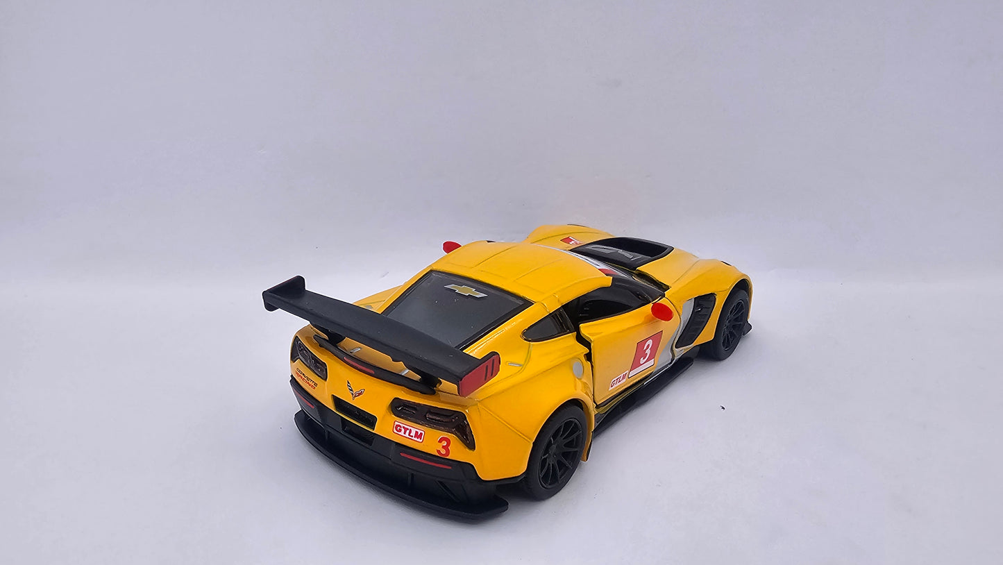 Chevrolet Corvette C7 R 2016 - Escala 1/36 - Kinsmart - (Sin caja)