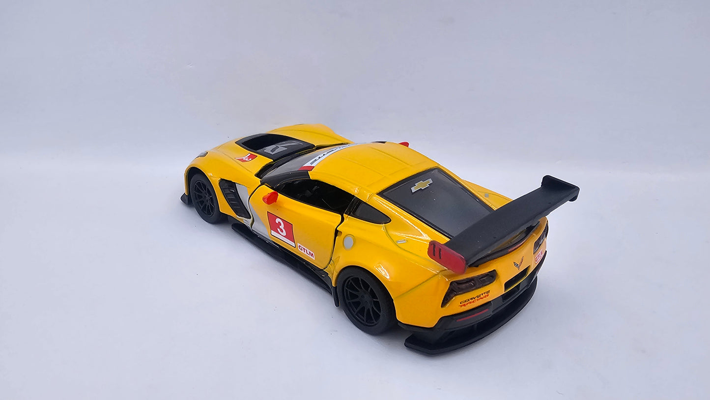 Chevrolet Corvette C7 R 2016 - Escala 1/36 - Kinsmart - (Sin caja)