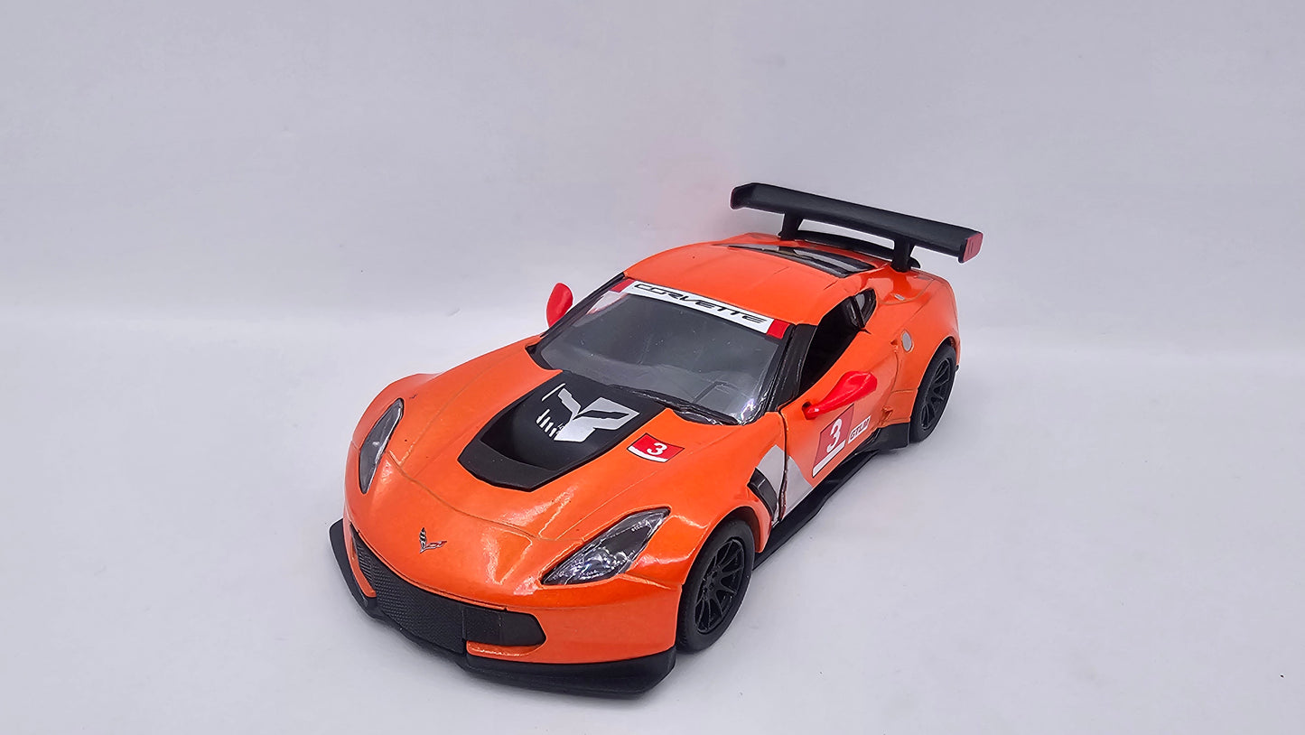 Chevrolet Corvette C7 R 2016 - Escala 1/36 - Kinsmart - (Sin caja)