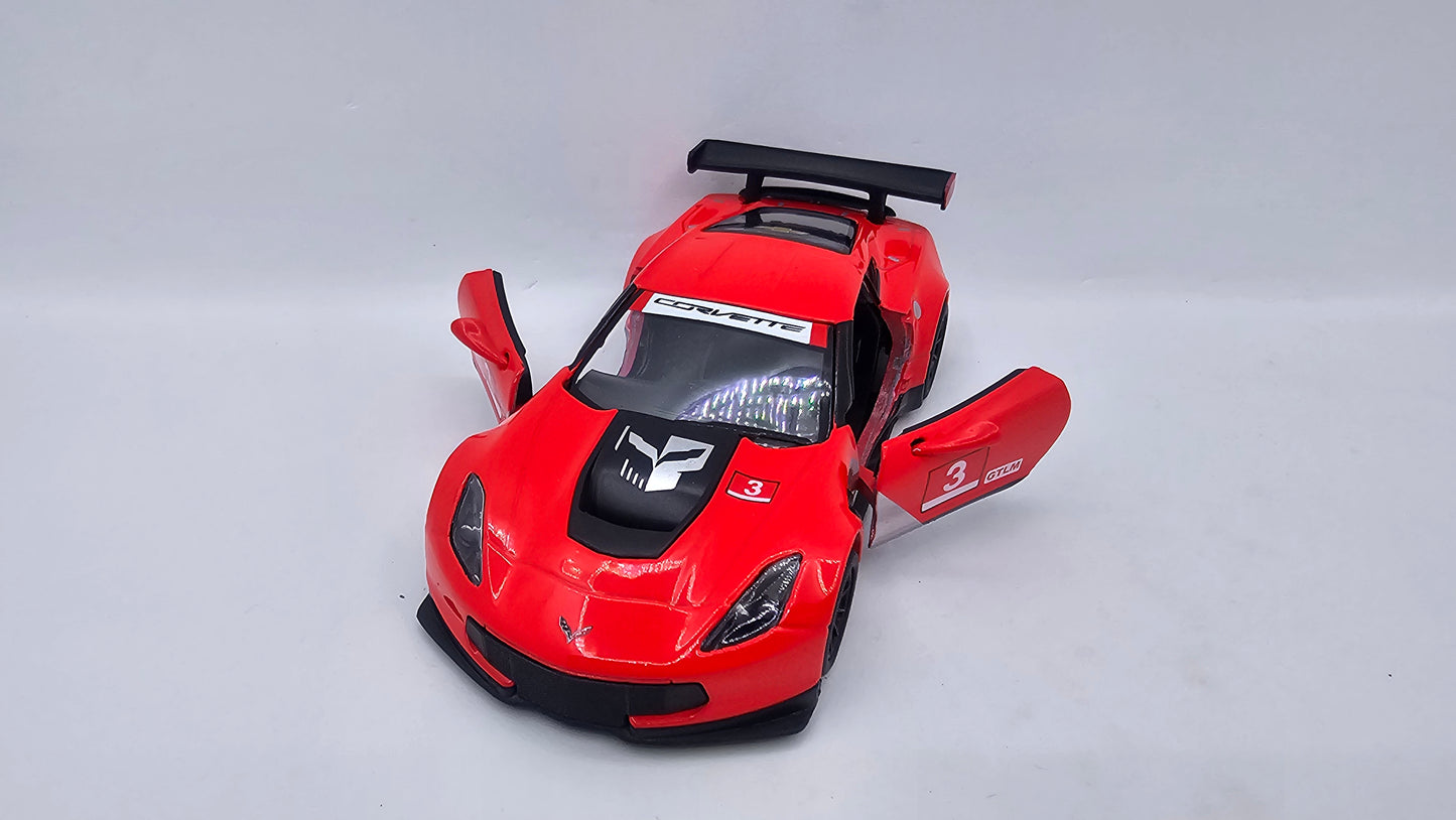 Chevrolet Corvette C7 R 2016 - Escala 1/36 - Kinsmart - (Sin caja)