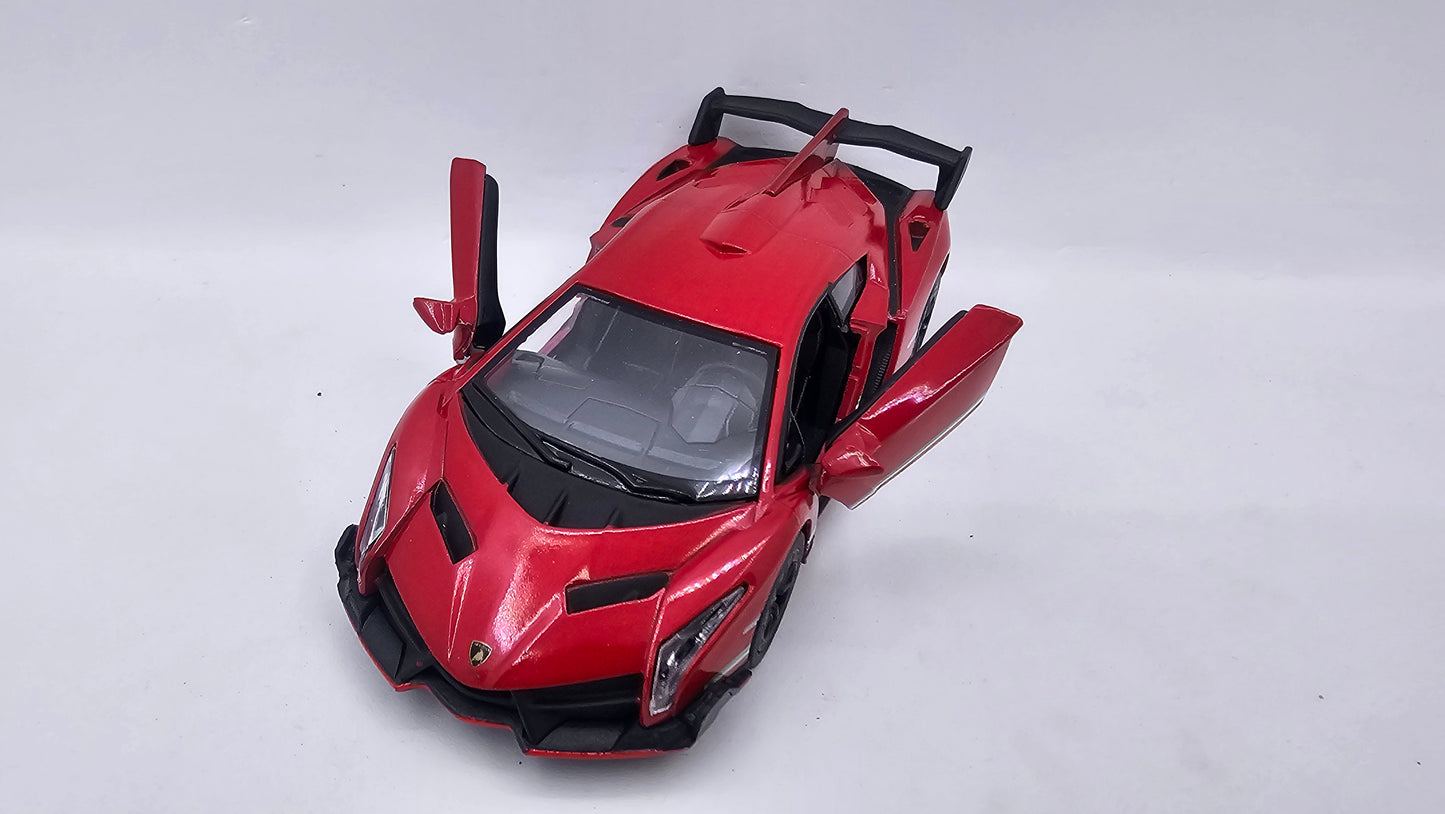 Lamborghini Veneno - Escala 1/36 - Kinsmart - (Sin caja)