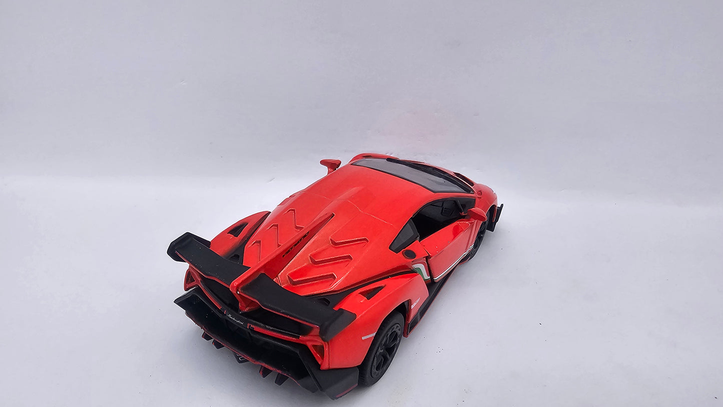 Lamborghini Veneno - Escala 1/36 - Kinsmart - (Sin caja)