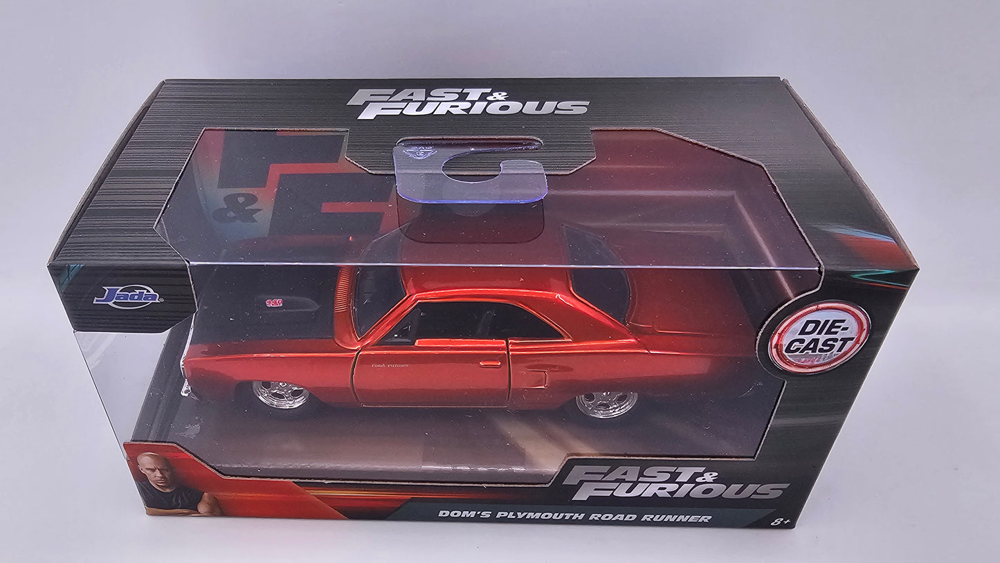 Plymouth Road Runner de Dominic Toretto - "RAPIDO Y FURIOSO" - Escala 1/32 - Jada