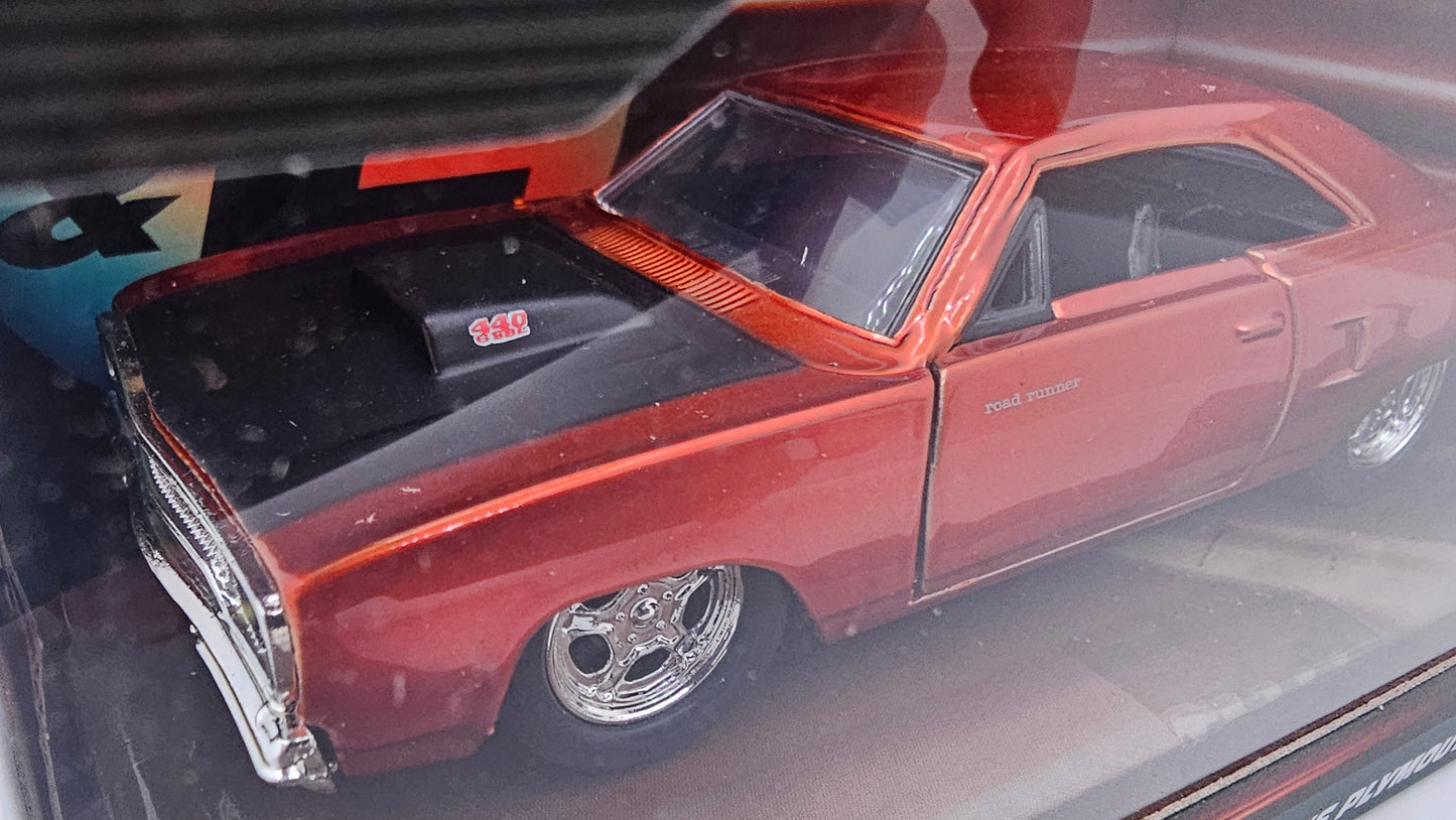 Plymouth Road Runner de Dominic Toretto - "RAPIDO Y FURIOSO" - Escala 1/32 - Jada